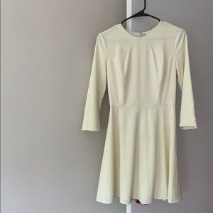 White mini dress. Fit and flair